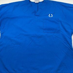 NFL Indianapolis Colts Scrub Top Unisex